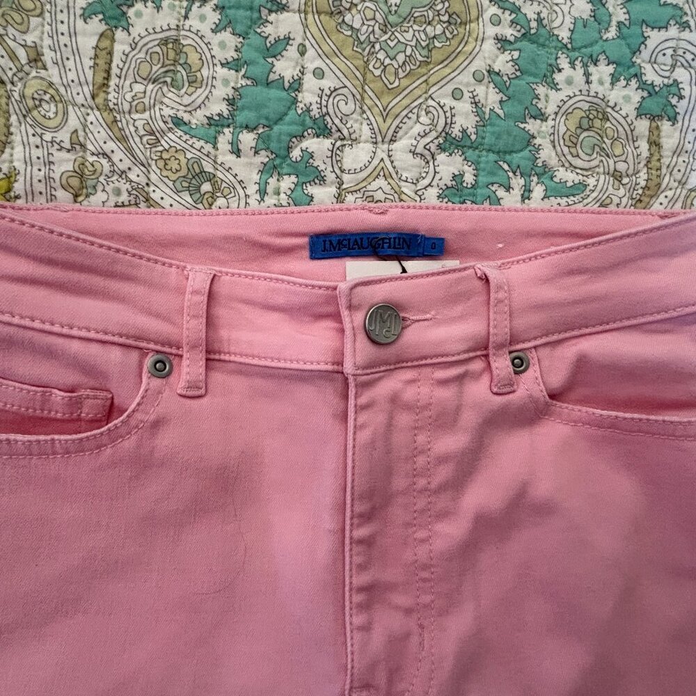 J. McLaughlin jeans - flamingo pink size 25/0
